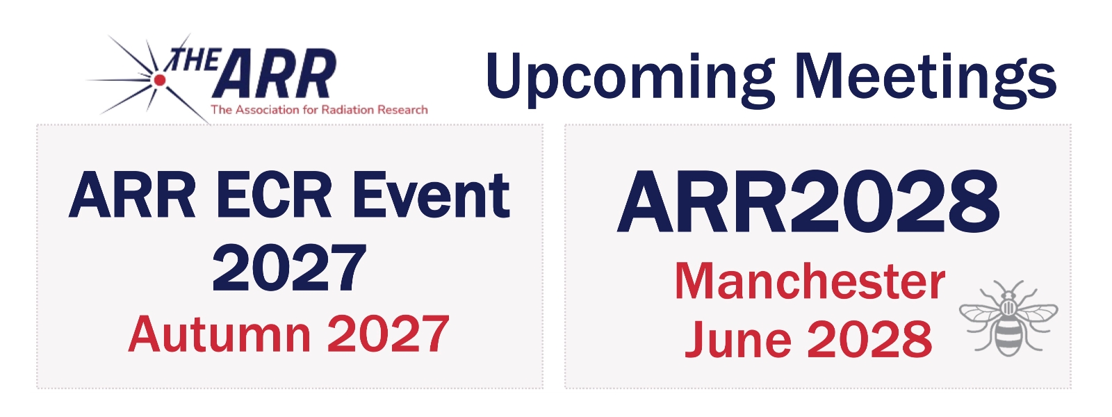 Upcoming ARR events